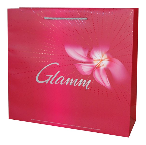 Glamm paper bag with print 