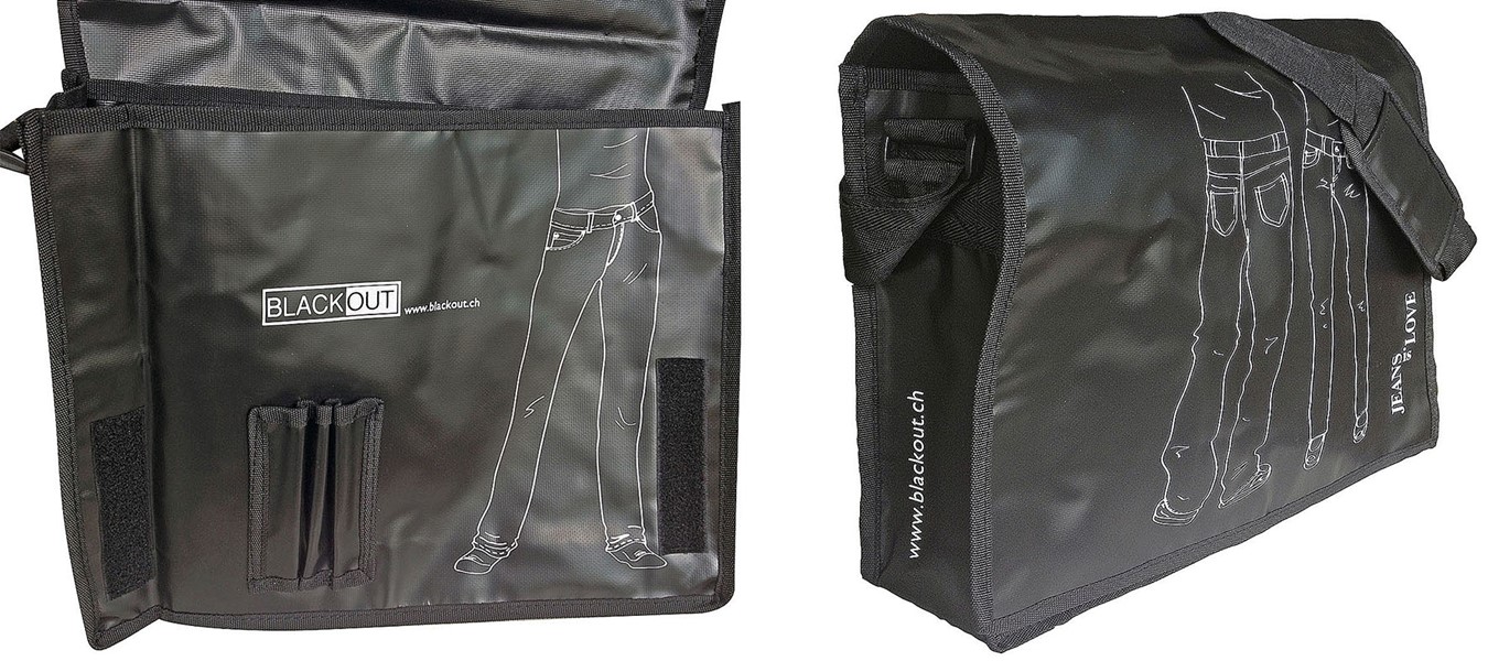 Blackout computer bag