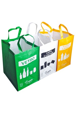 Bolsas para separar residuos-reutilizables colores bolsas para separar residuos