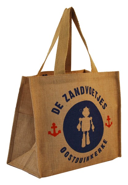 De Zandvoetjes bolsa de yute