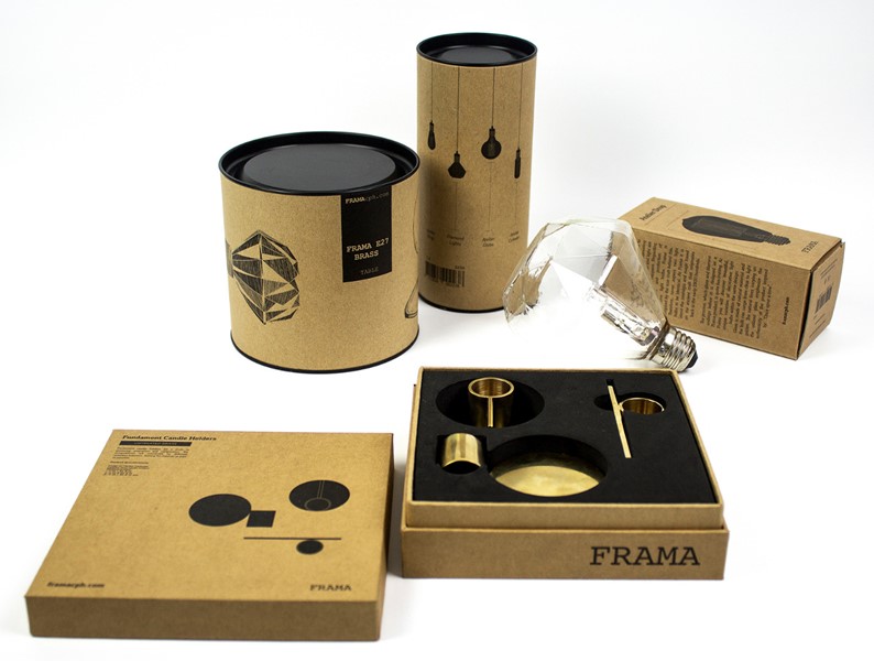 Frama Collection boxes with print